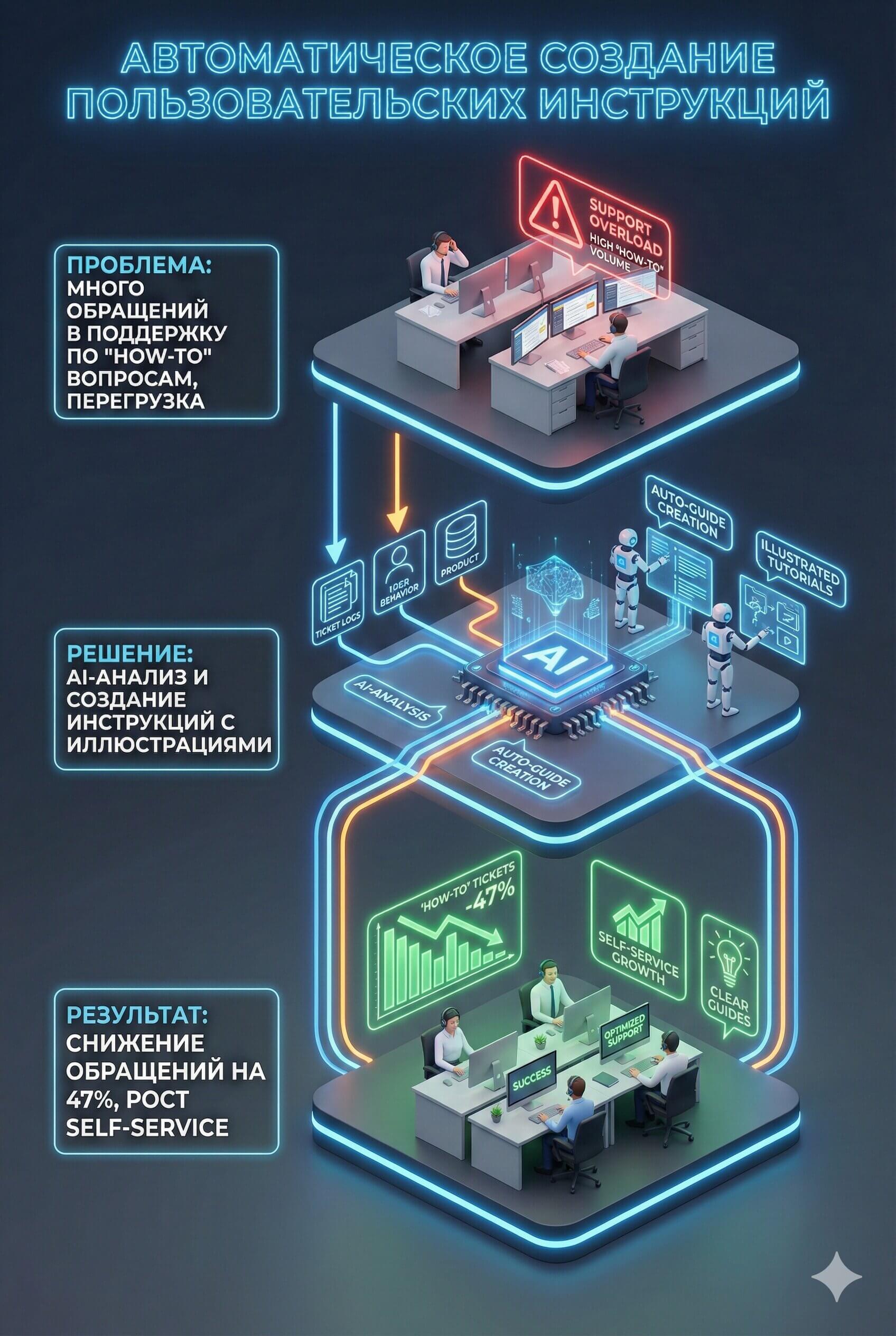 AI-автоматизация создания пользовательских инструкций и базы знаний