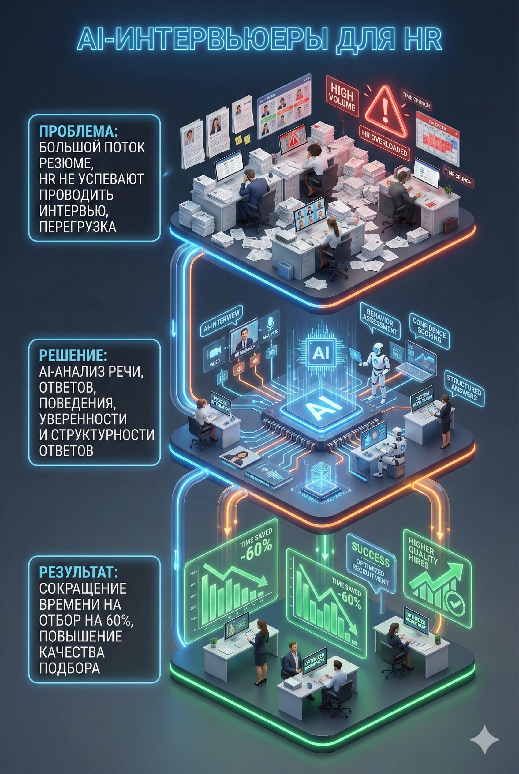 Голосовой скрининг кандидатов: AI-оценка на старте