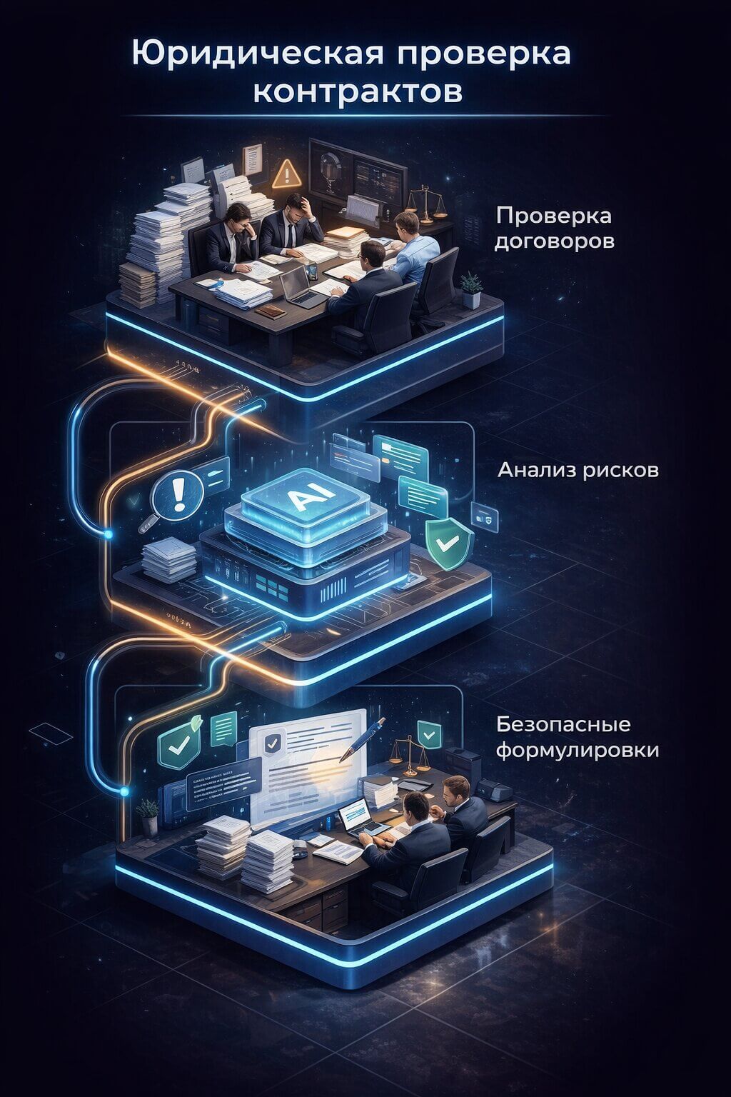 Юридический AI-агент: анализ рисков в договорах