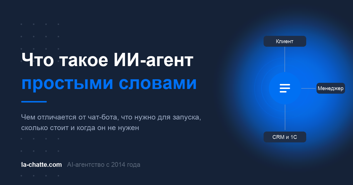 Что такое ИИ-агент простыми словами